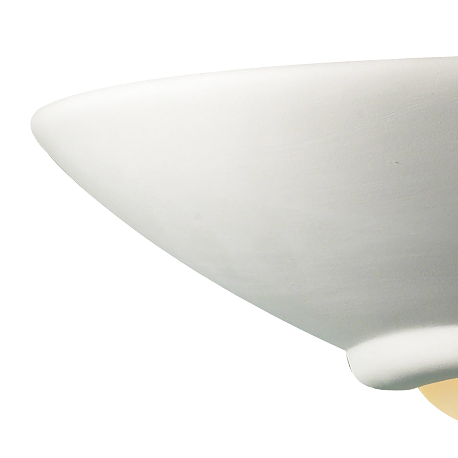 dar lighting Stella Wall Light White Unglazed Ceramic Glass STE0748