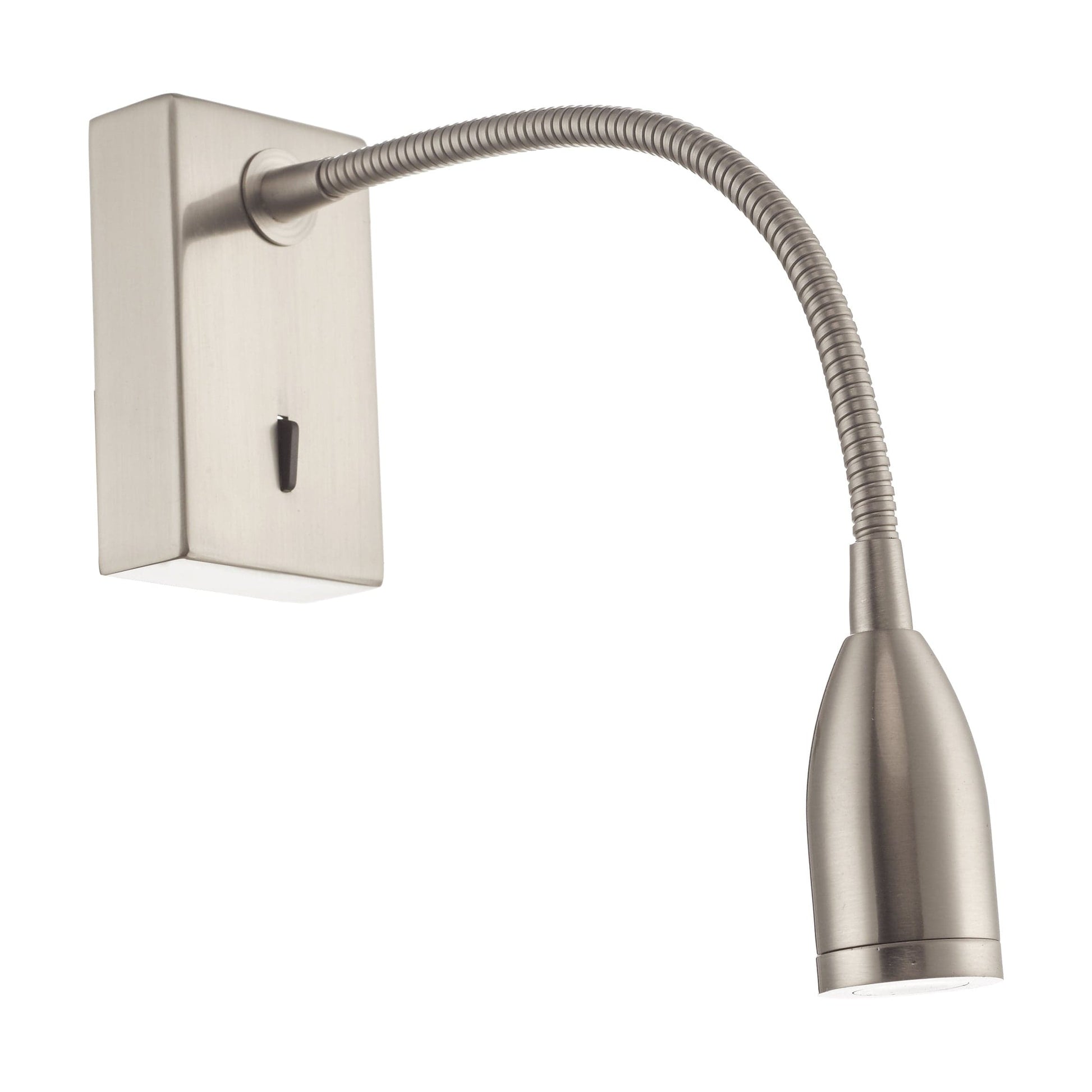 dar lighting Tadley Wall Light Satin Nickel LED TAD0746