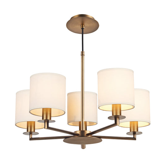 dar lighting Tyler 5lt Pendant Bronze Fitting Only TYL0563