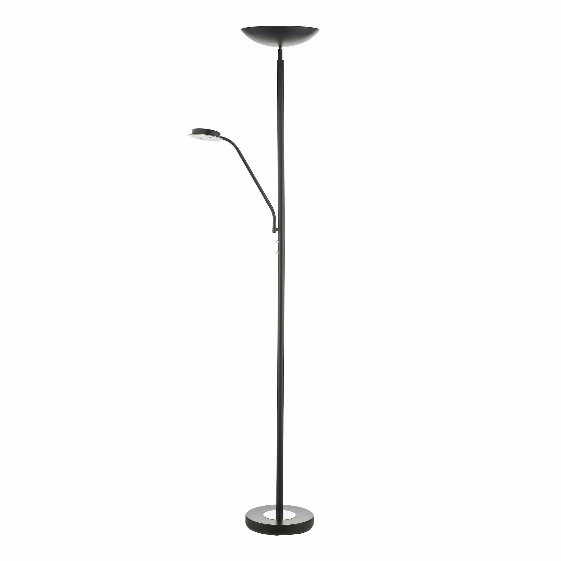 dar lighting Victor Mother & Child Lamp Matt Black LED VIC4922
