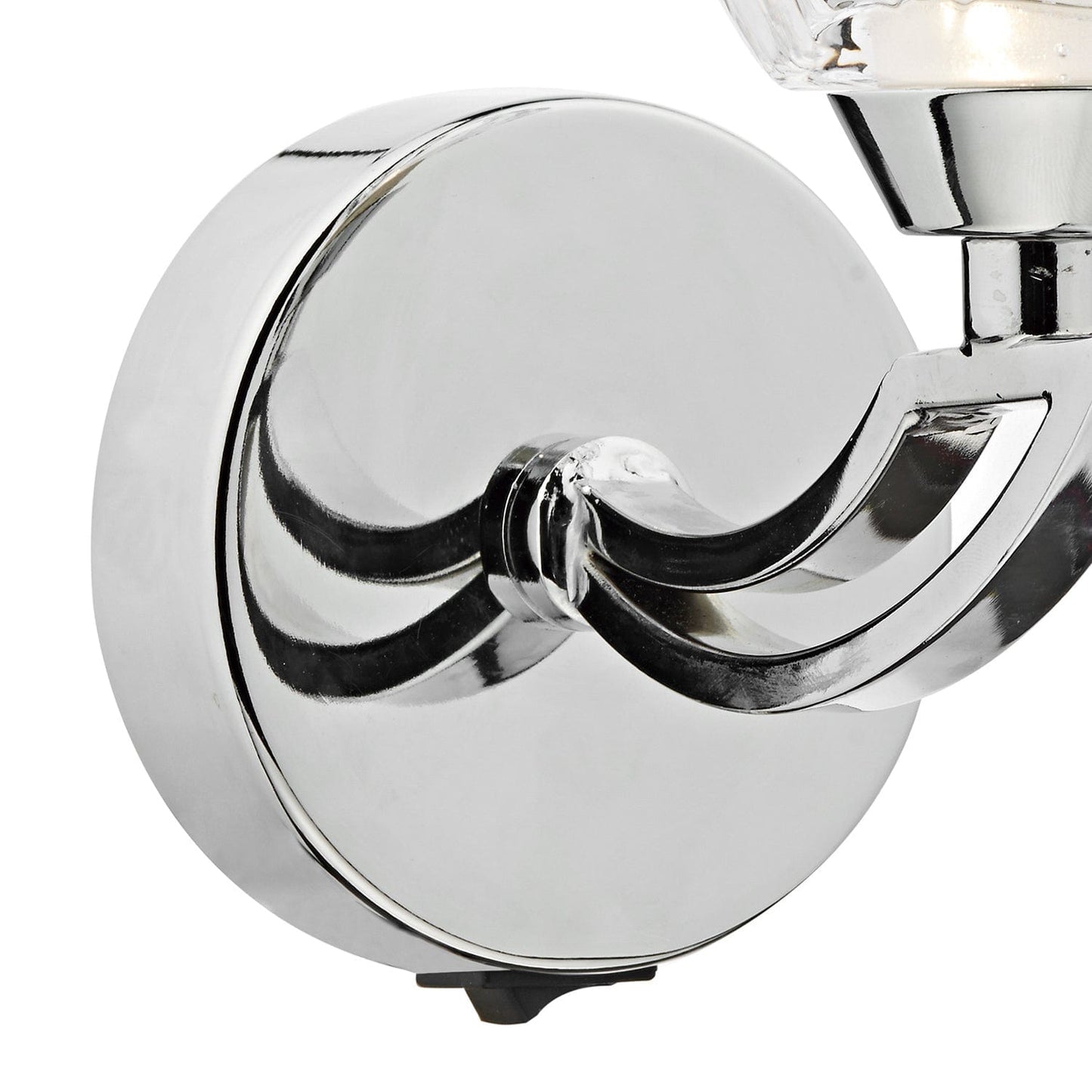 dar lighting Vito Single Wall Bracket Polished Chrome VIT0750