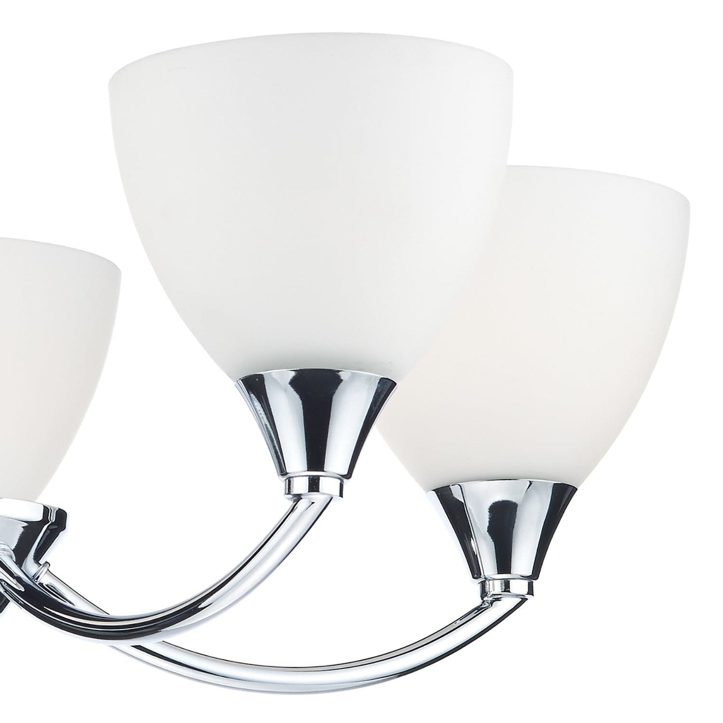 dar lighting Watson 5 Light Semi Flush Polished Chrome WAT0550-LED