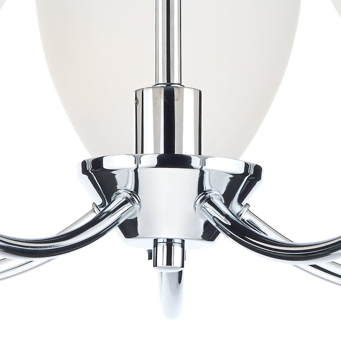 dar lighting Watson 5 Light Semi Flush Polished Chrome WAT0550-LED