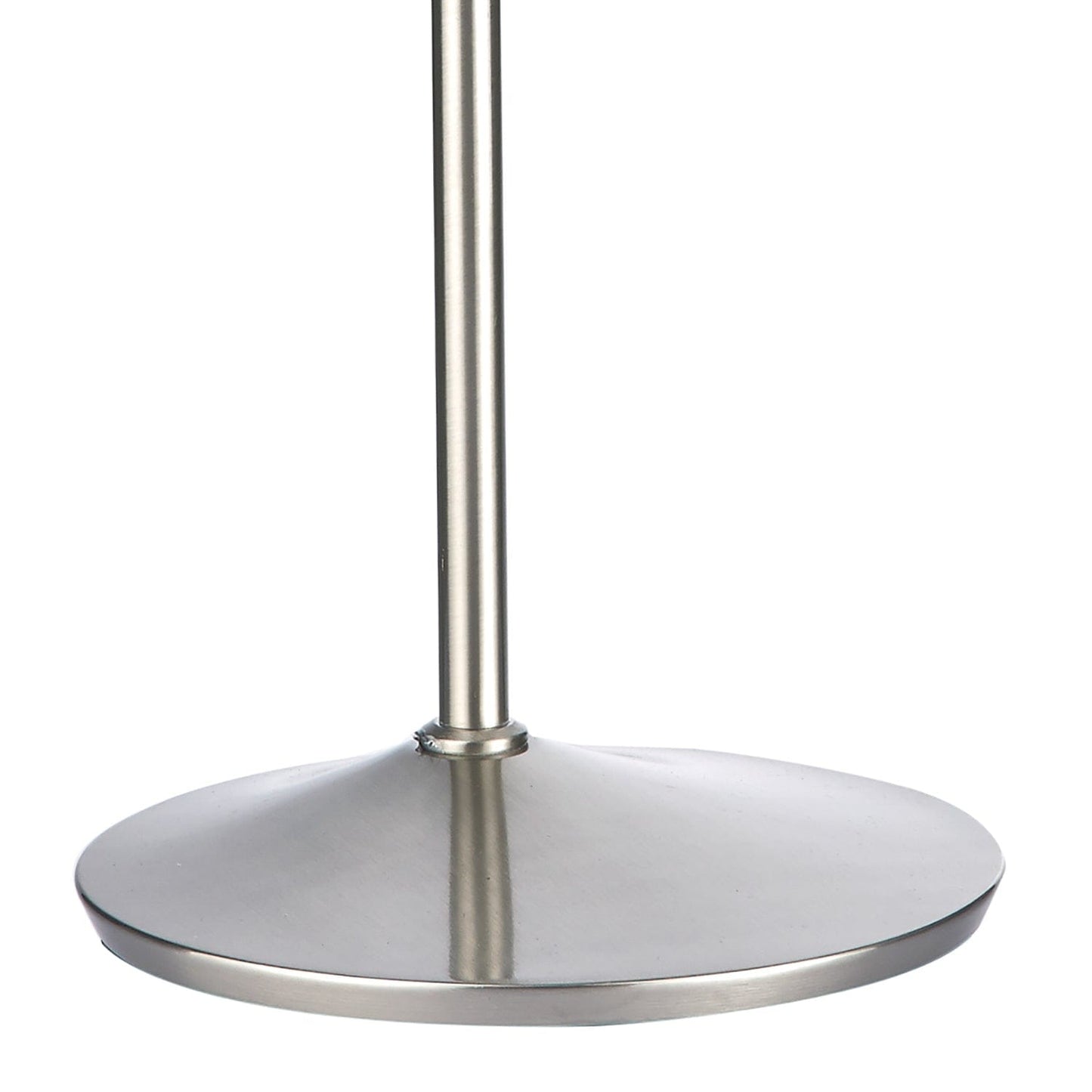dar lighting Wellington Task Floor Lamp Satin Chrome LED WEL4946