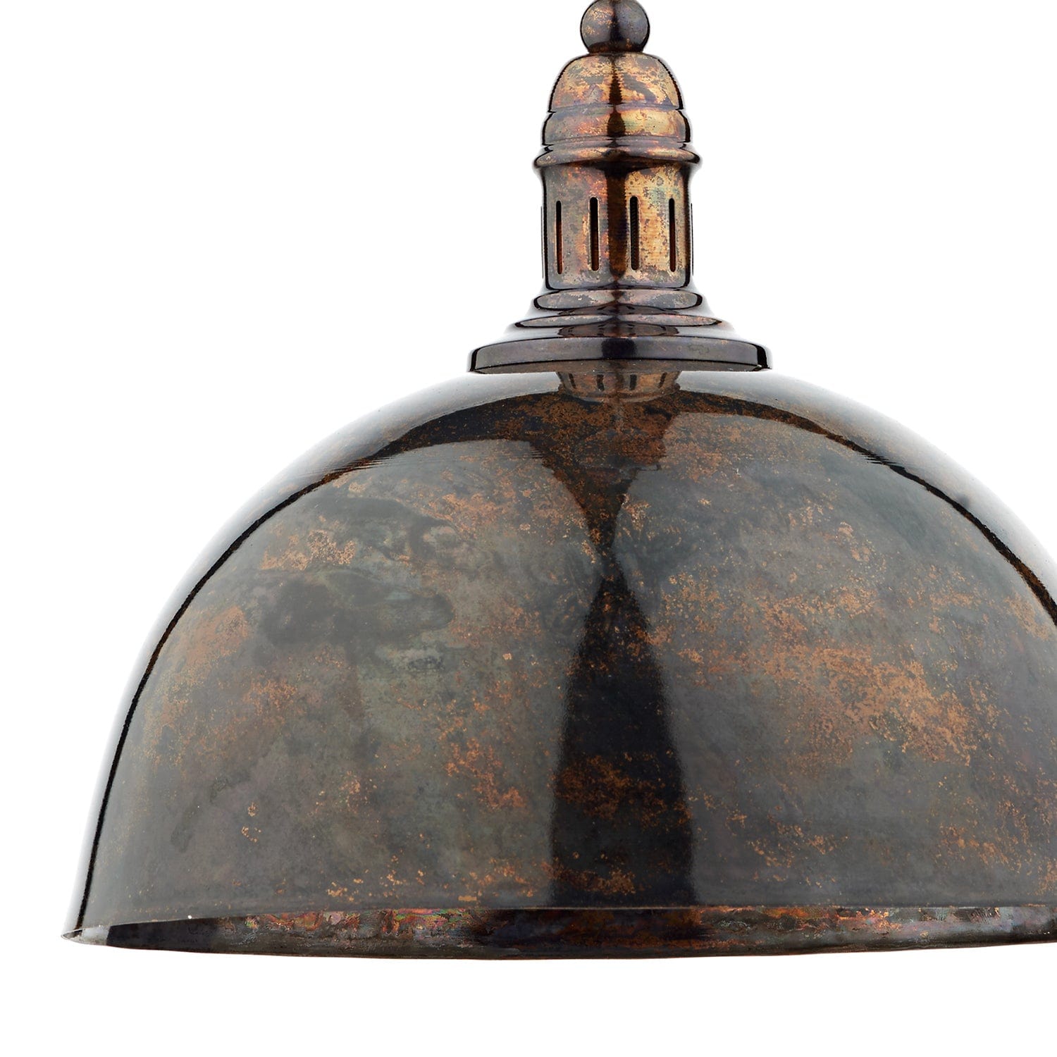 dar lighting Yoko 1 Light Pendant Mottled Bronze YOK0163