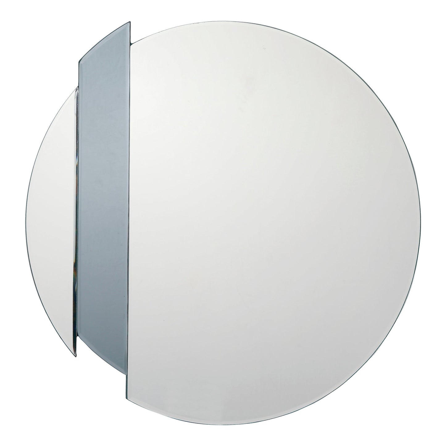 dar lighting Yulia Silver And Smoked Mirror 50cm 002YUL50