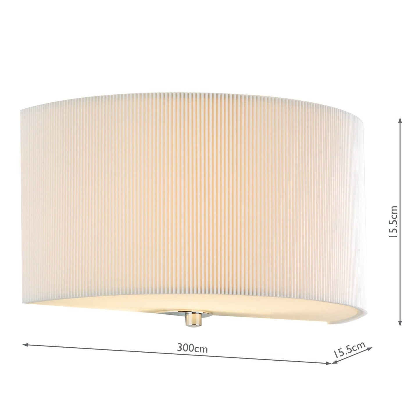 dar lighting Zaragoza Wall Light With Cream Shade ZAR0133