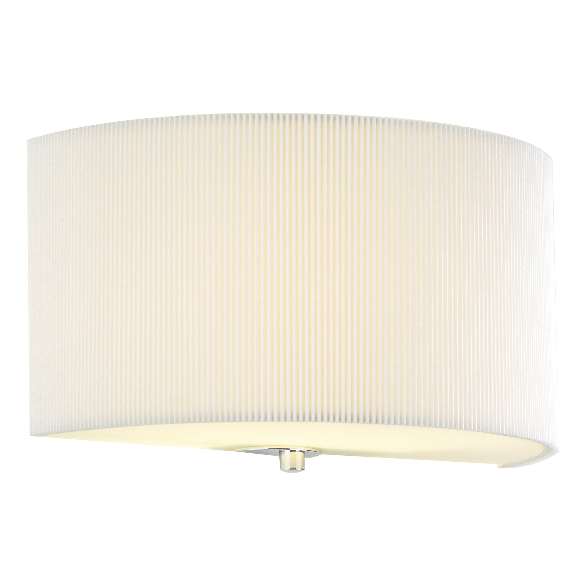 dar lighting Zaragoza Wall Light With Cream Shade ZAR0133