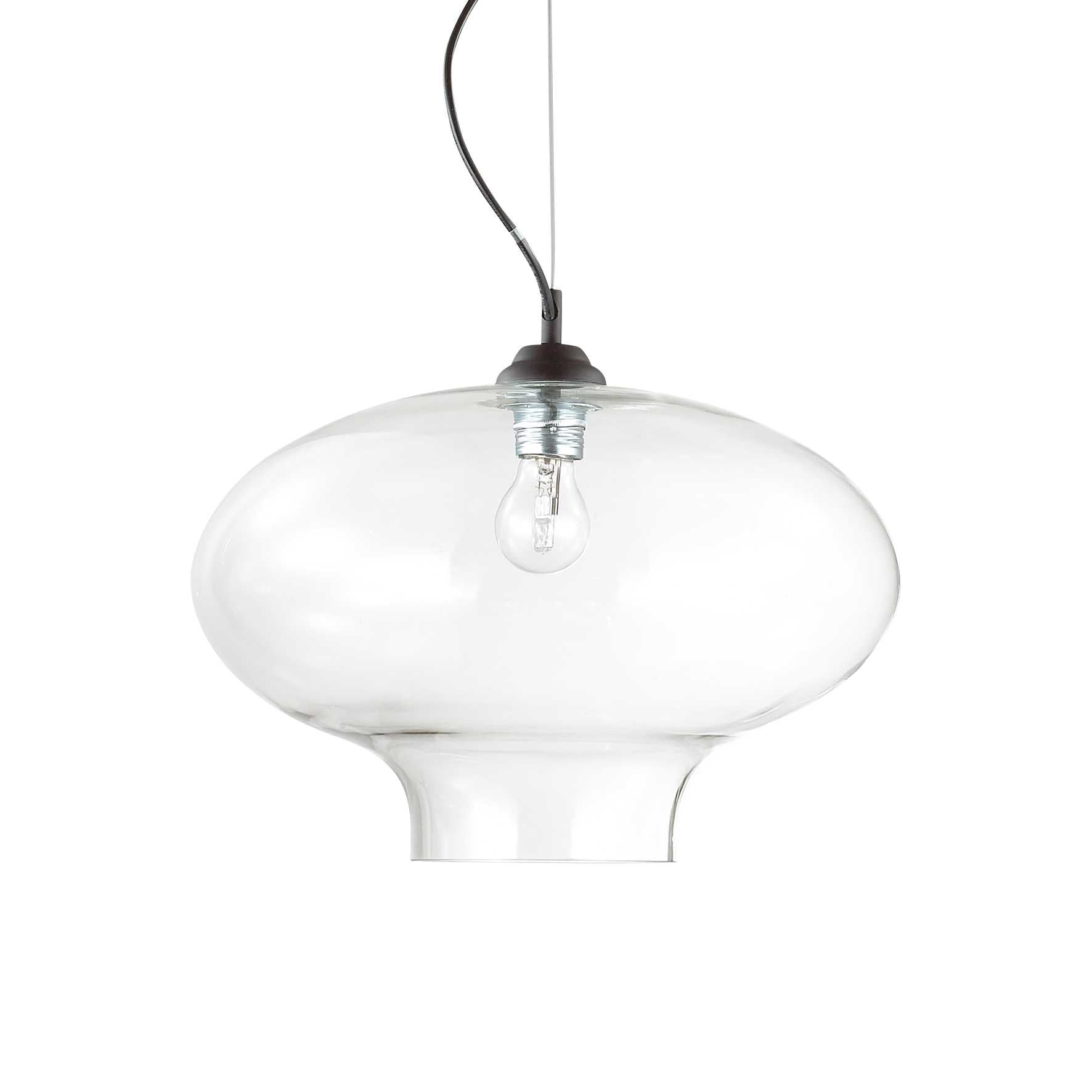 Ideal Lux Bistrò Sp1 Round Trasparente 120898