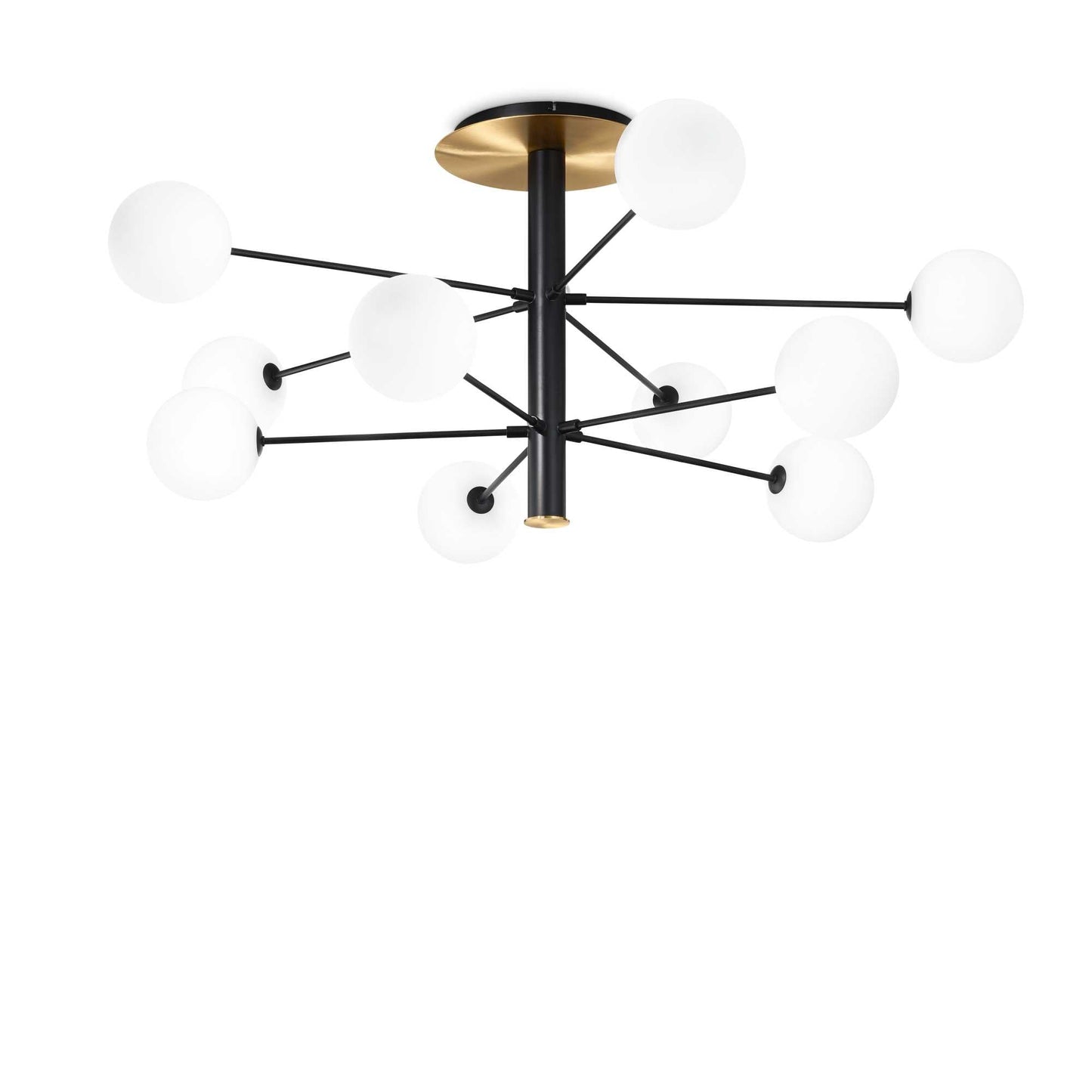 Ideal Lux Cosmopolitan Pl10 Nero Ottone 273693