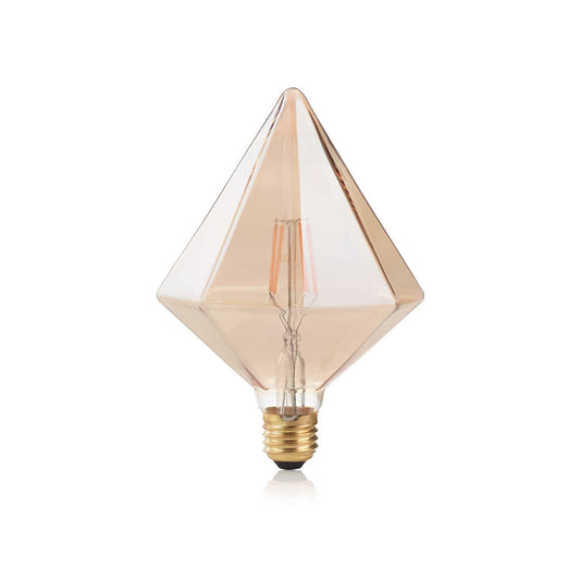 Ideal Lux E27 Pyramid 4W 1800K Cri80 Ambra 201276