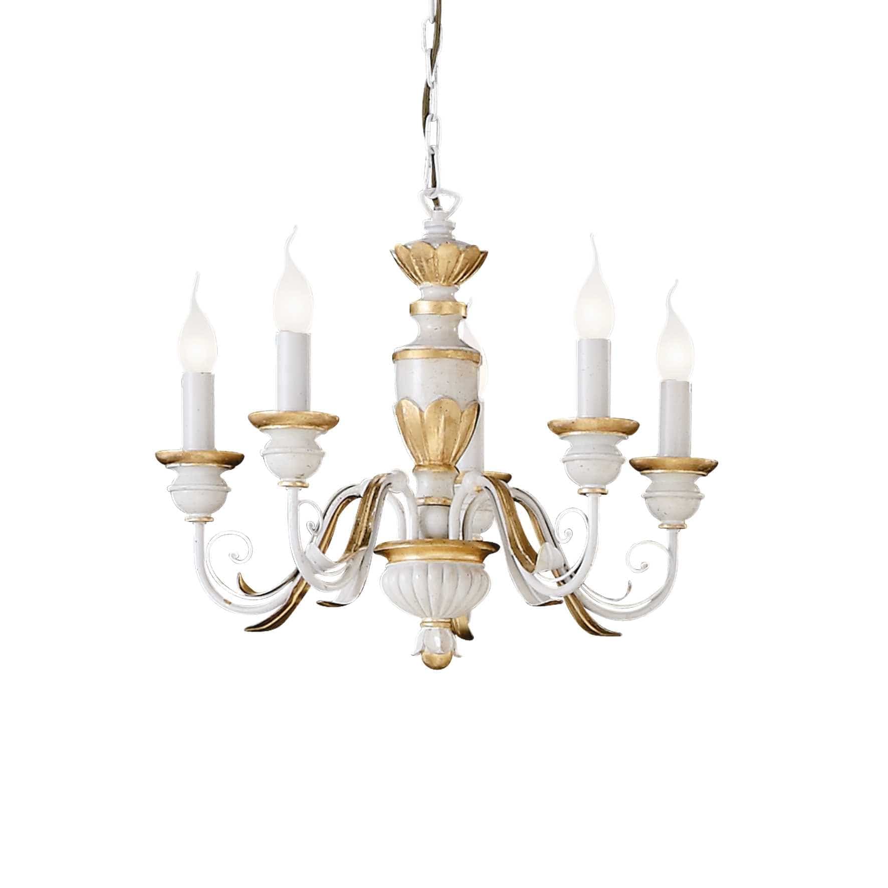 Ideal Lux Firenze Sp5 Bianco 12865