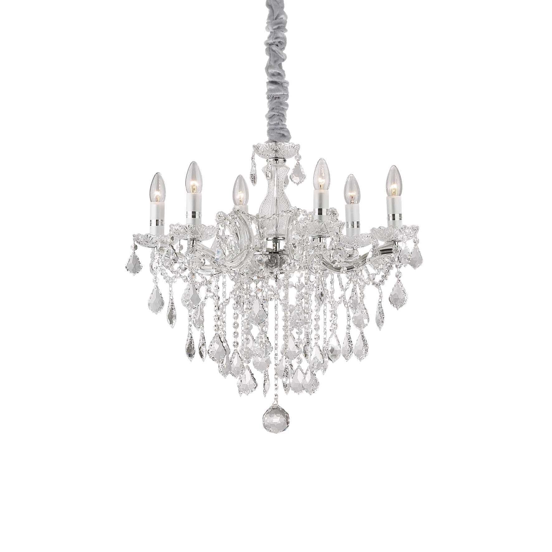 Ideal Lux Florian Sp6 Cromo 35628