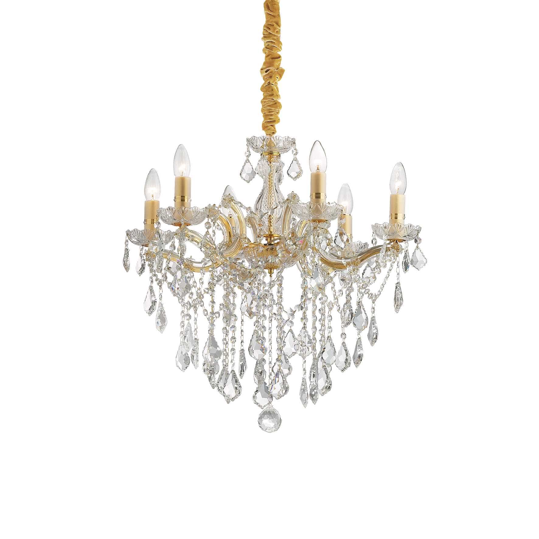 Ideal Lux Florian Sp6 Oro 35635