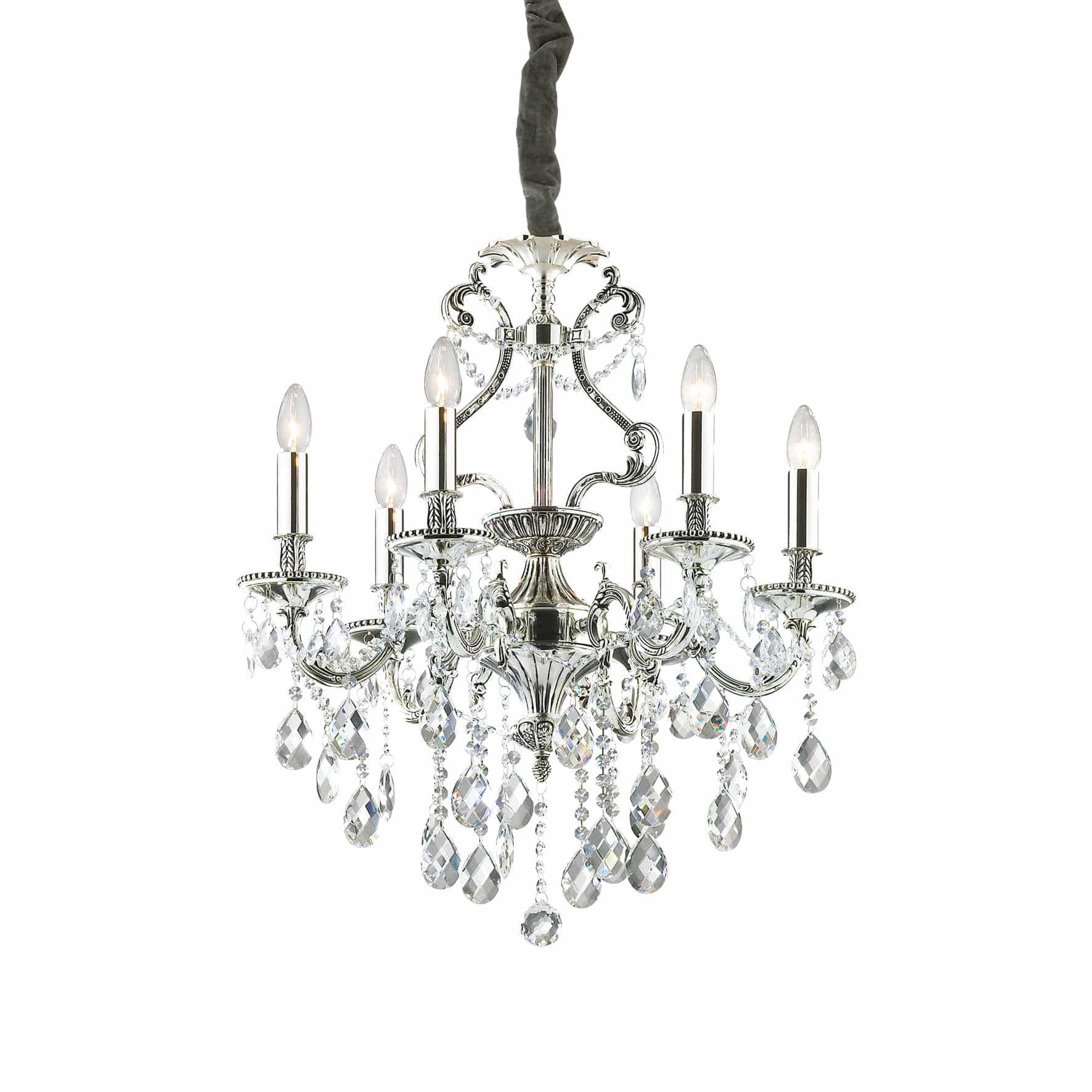 Ideal Lux Gioconda Sp6 Argento 44927