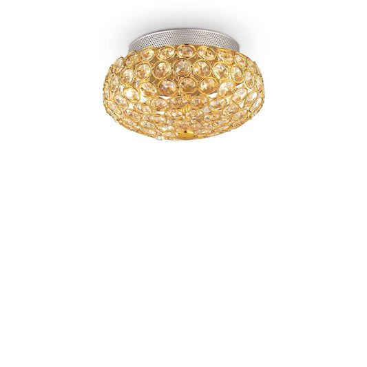 Ideal Lux King Pl3 Oro 75402