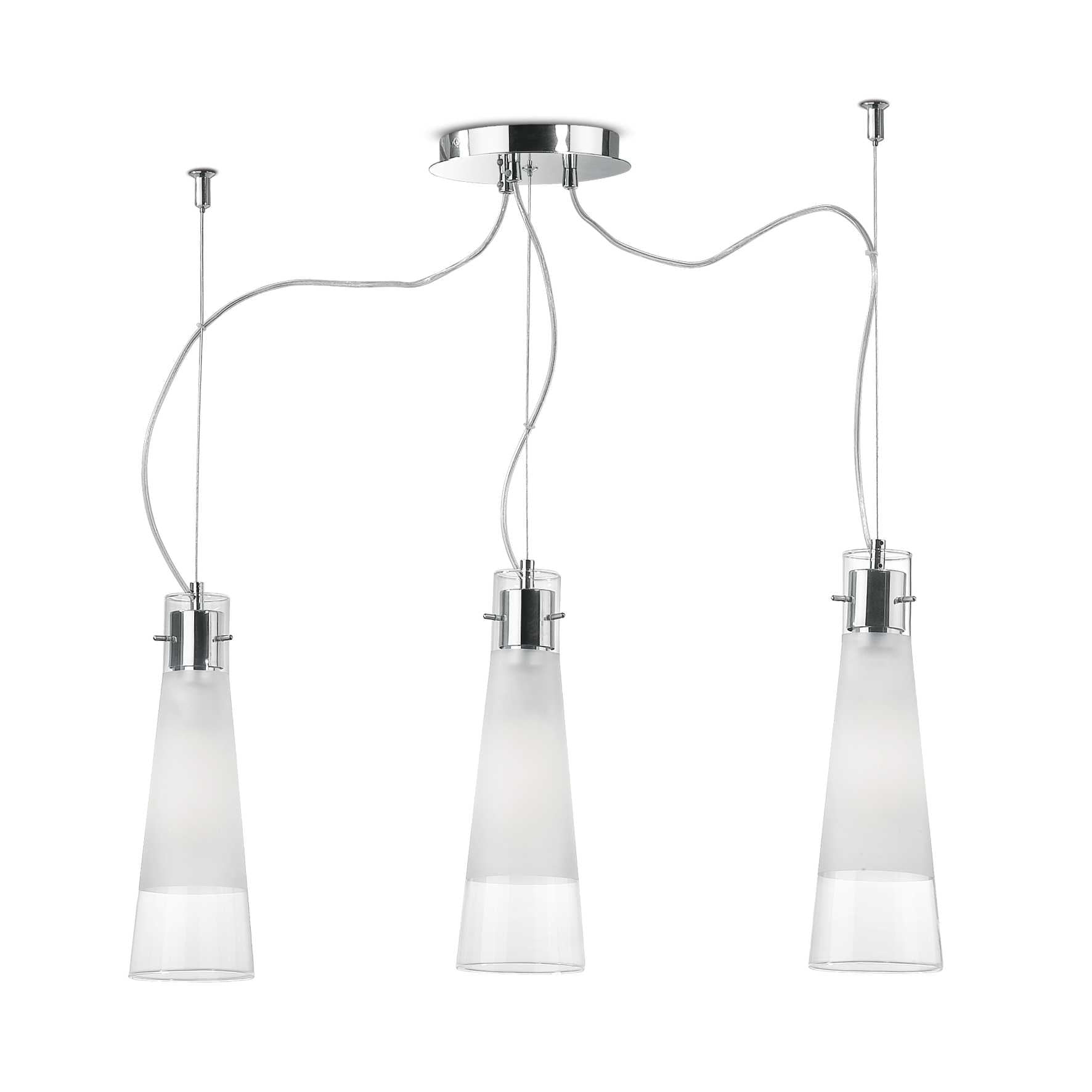 Ideal Lux Kuky Sp3 Trasparente 33952