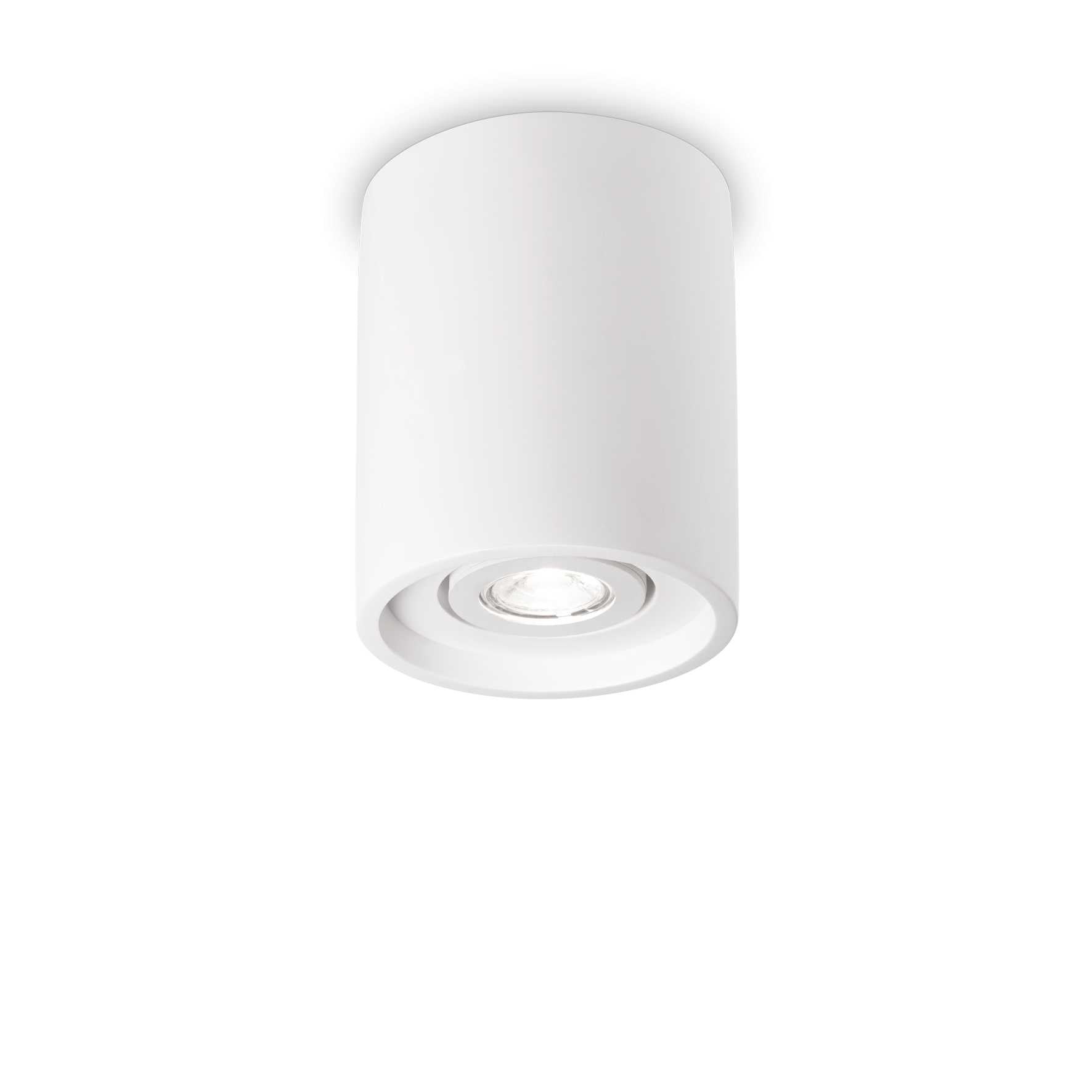 Ideal Lux Oak Pl1 Round Bianco 150420