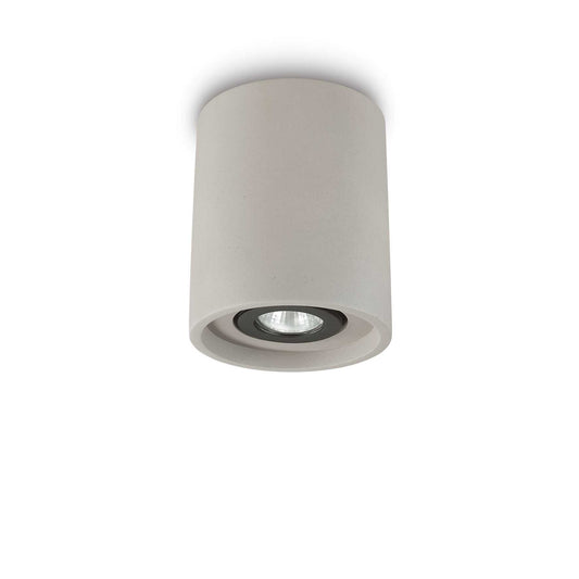 Ideal Lux Oak Pl1 Round Cemento 150437