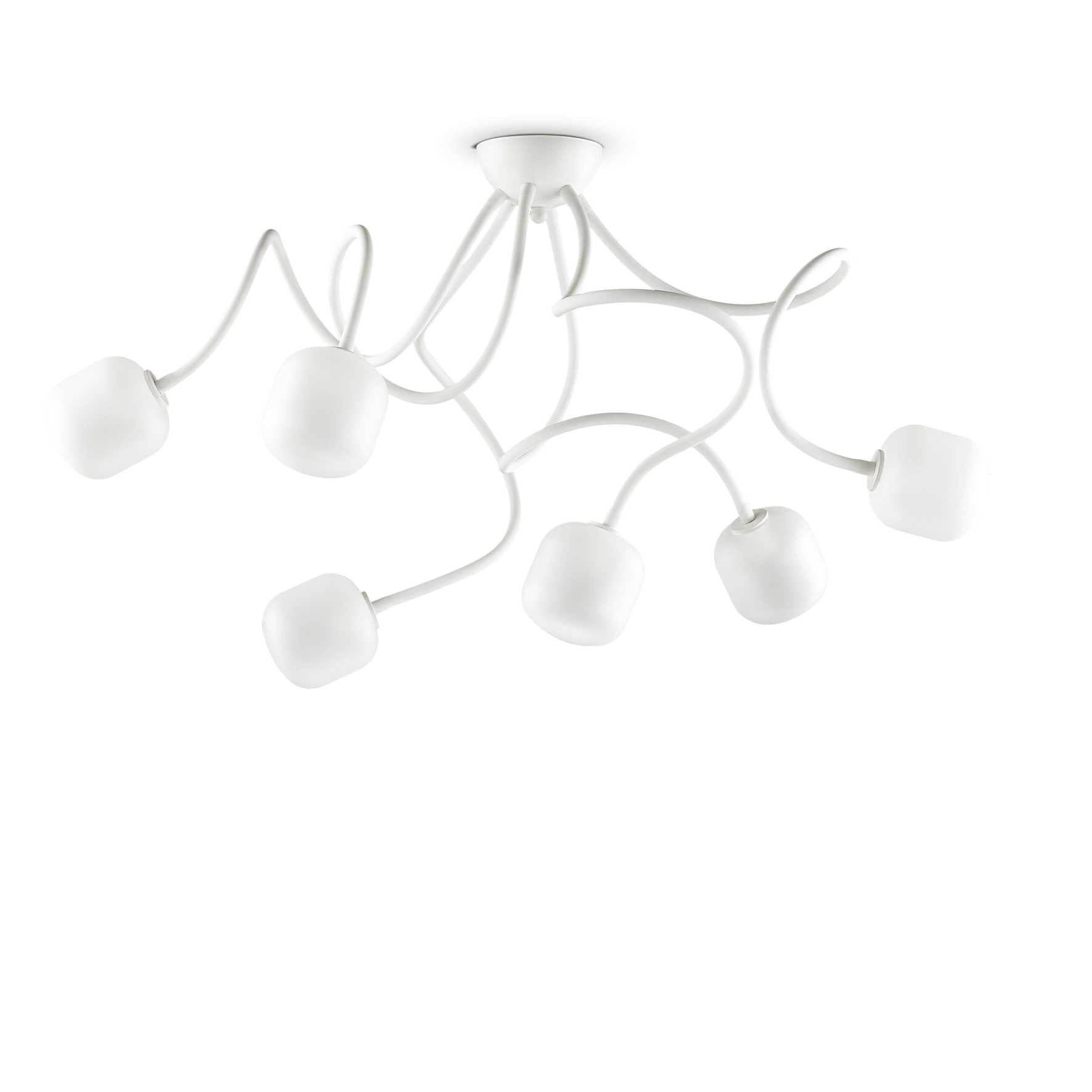 Ideal Lux Octopus Pl6 Bianco 174921