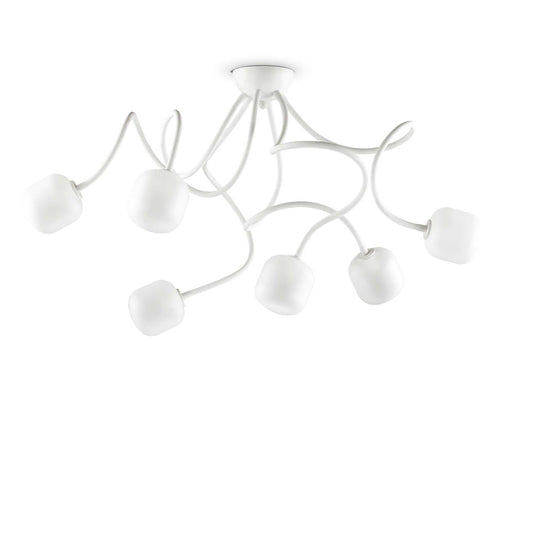 Ideal Lux Octopus Pl6 Bianco 174921