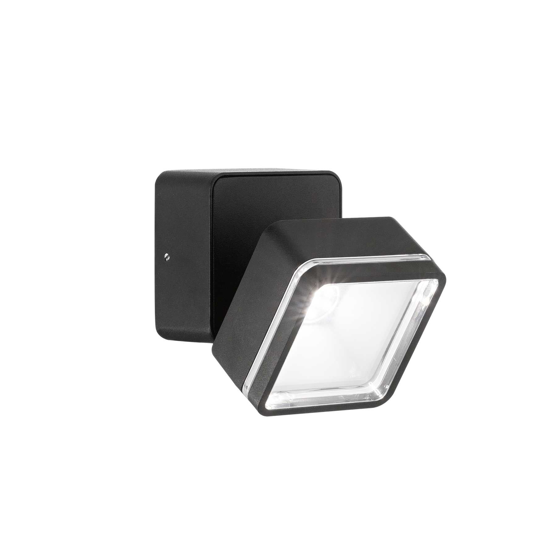 Ideal Lux Omega Ap Square Nero 4000K 285535