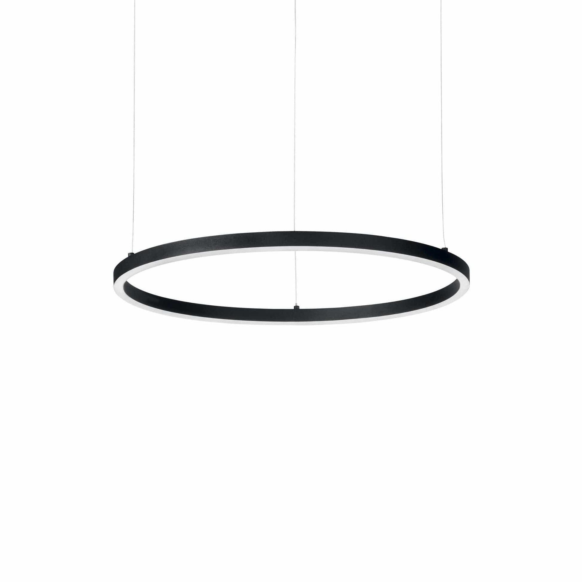 Ideal Lux Oracle Slim Sp D050 Round 3000K On-Off Bk 229492