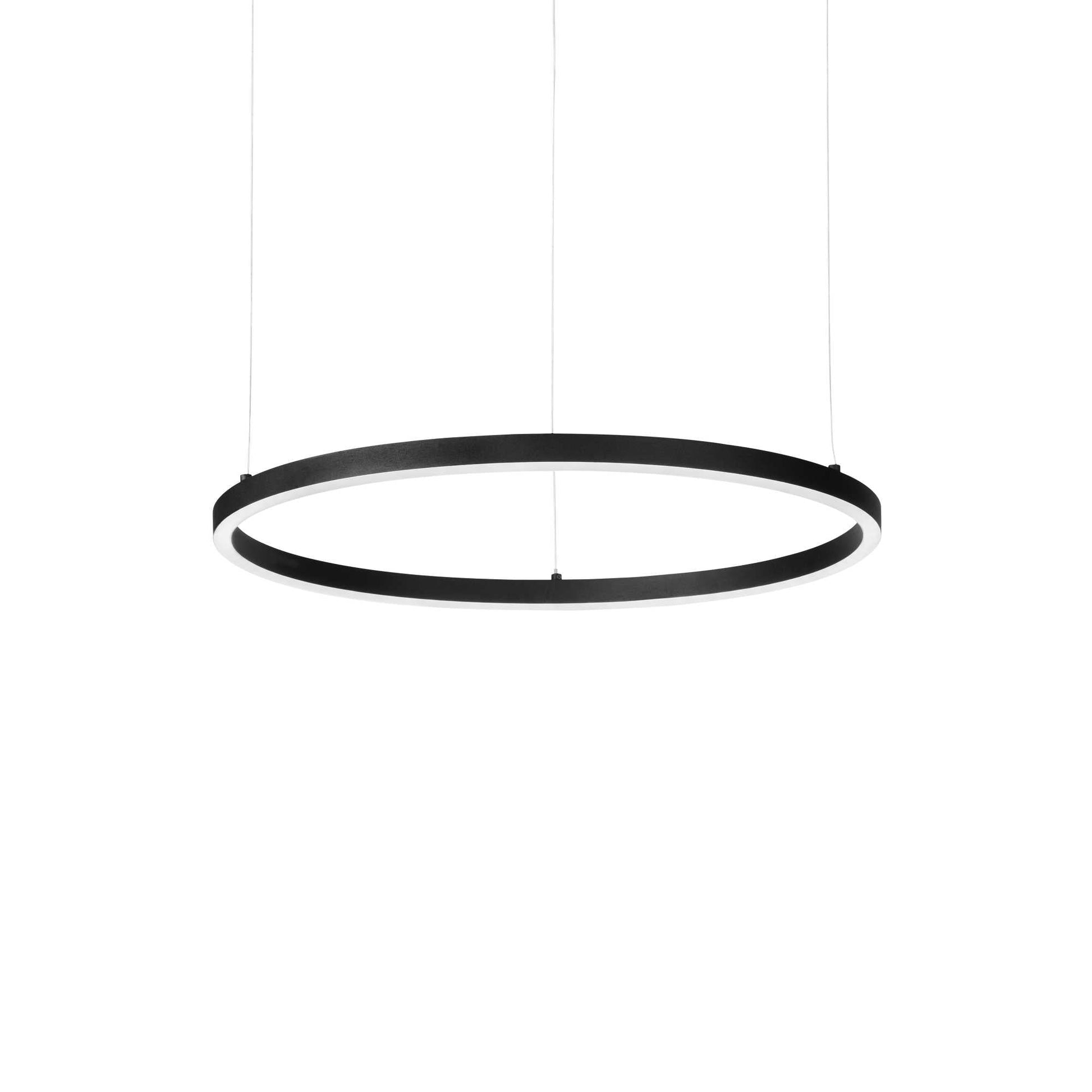 Ideal Lux Oracle Slim Sp D050 Round 4000K On-Off Bk 304380