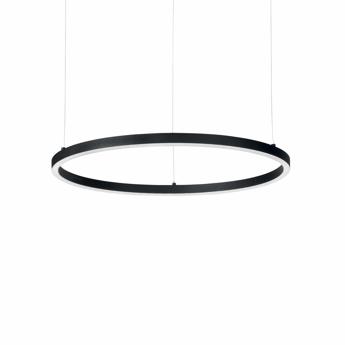 Ideal Lux Oracle Slim Sp D070 Round 3000K On-Off Bk 229515