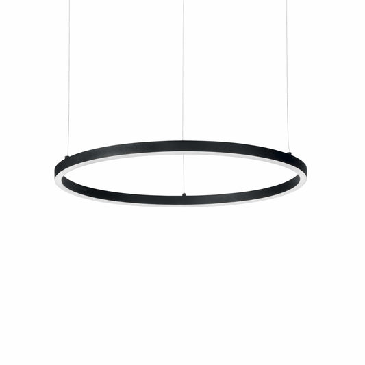 Ideal Lux Oracle Slim Sp D070 Round 3000K On-Off Bk 229515