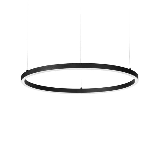 Ideal Lux Oracle Slim Sp D090 Round 3000K Dali Bk 304427