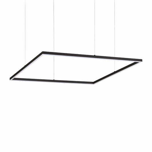 Ideal Lux Oracle Slim Sp D090 Square 3000K On-Off Bk 259208