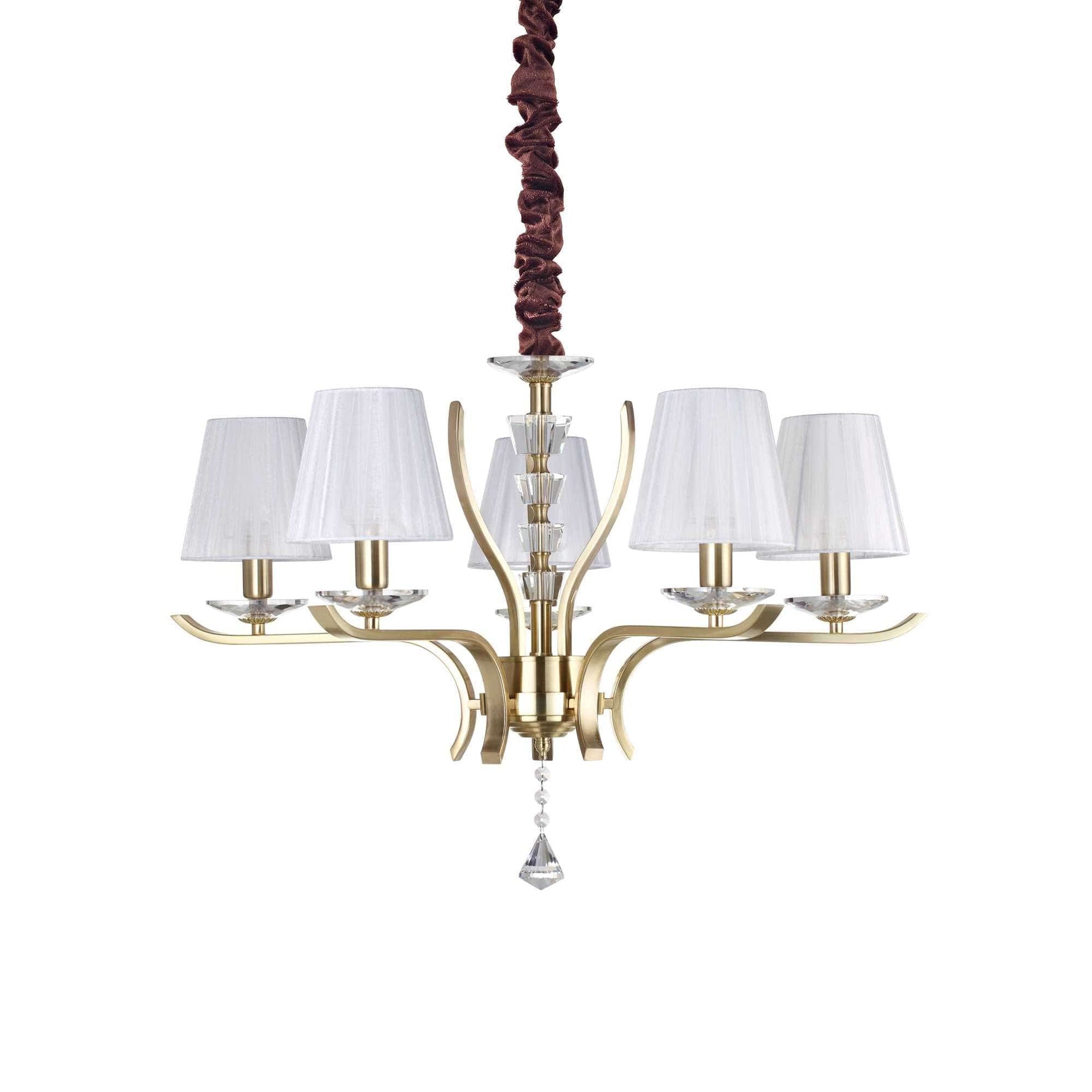 Ideal Lux Pegaso Sp5 Ottone 197722