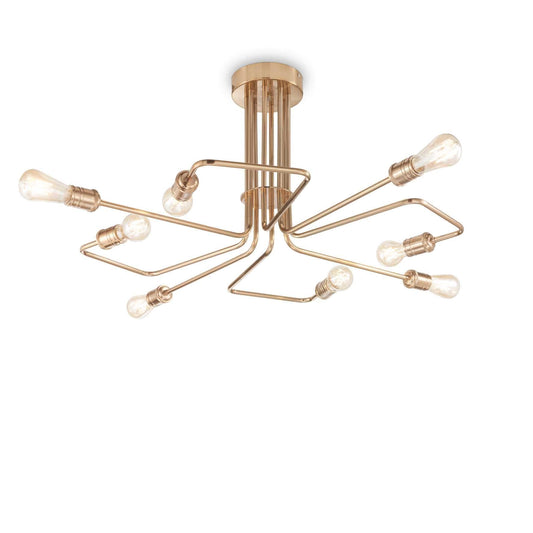 Ideal Lux Triumph Pl8 Ottone 160313