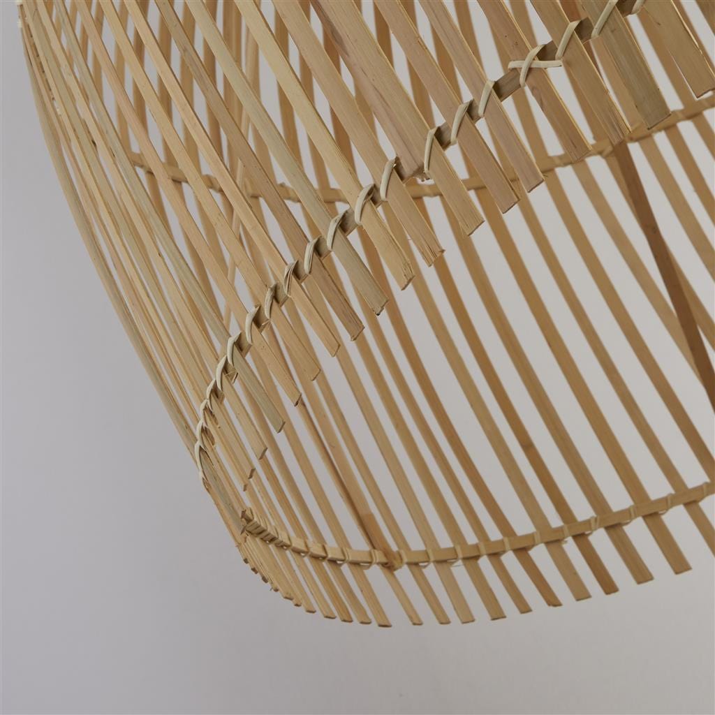 Searchlight Bali Pendant  - Bamboo 7400CW