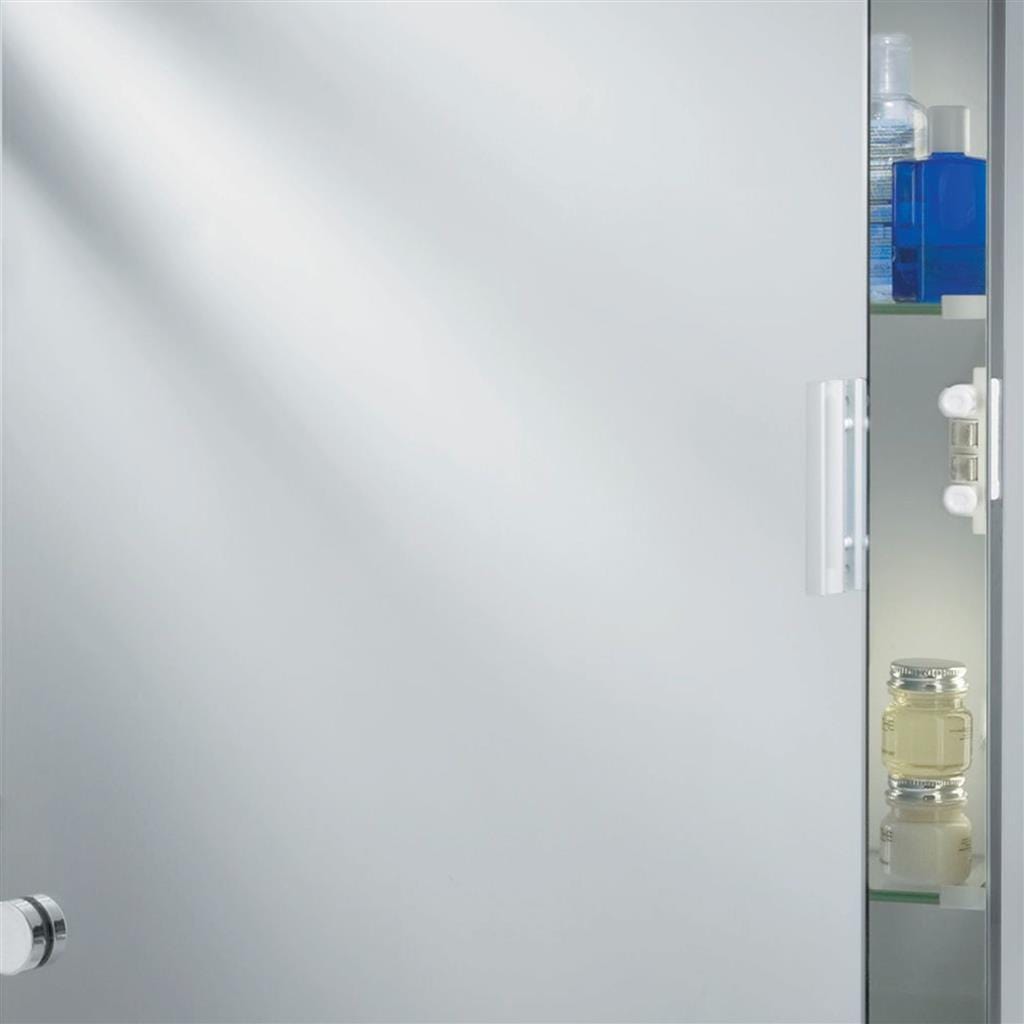 Searchlight Bathroom Illuminated Mirror Cabinet & Shaver Socket, IP44 6560