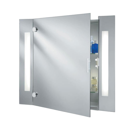 Searchlight Bathroom Illuminated Mirror Cabinet & Shaver Socket, IP44 6560