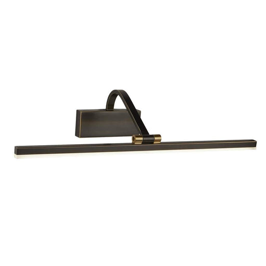 Searchlight Bilbao  Picture Light - Black & Brushed Gold Metal 5551-51BG