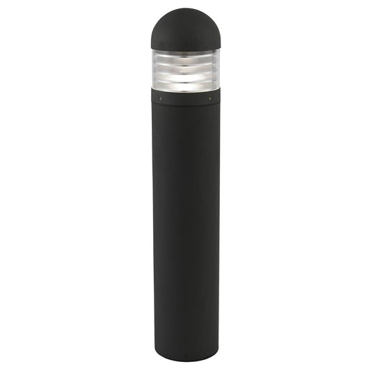 Searchlight Bronx Outdoor Post- Black Metal, Clear Glass & Polycarbonate 7900-900