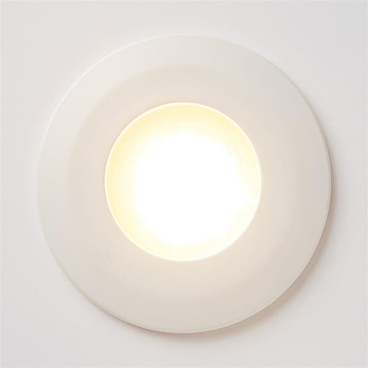 Searchlight Burford Bathroom White Downlight, IP65, Fire Rated 72310WH