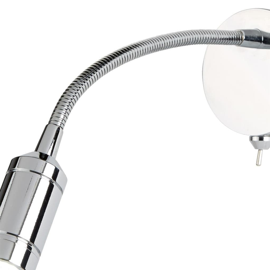 Searchlight Flexy Wall Light  - Chrome Metal 2256CC