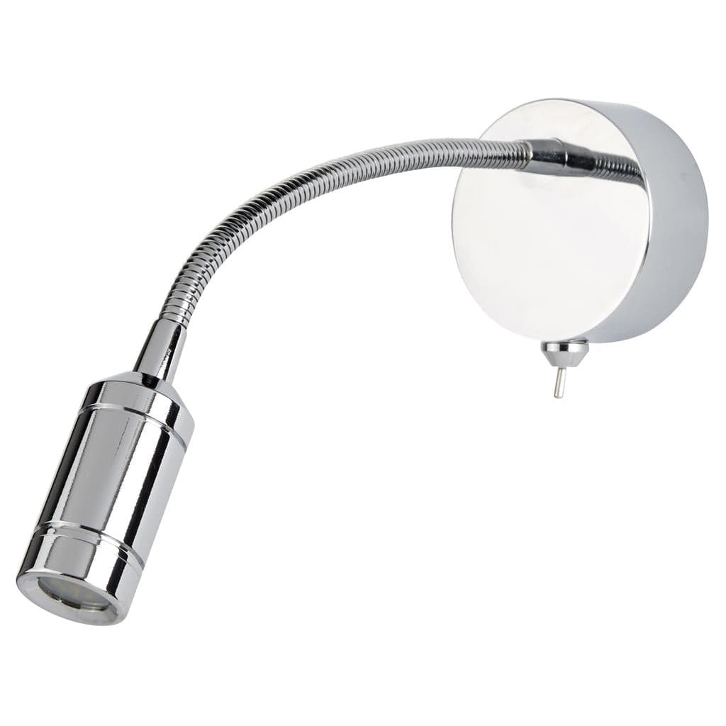 Searchlight Flexy Wall Light  - Chrome Metal 2256CC