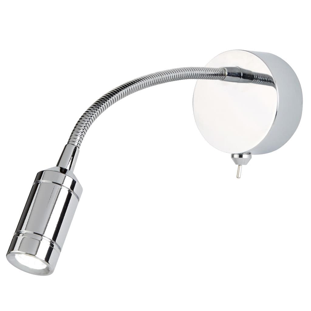 Searchlight Flexy Wall Light  - Chrome Metal 2256CC