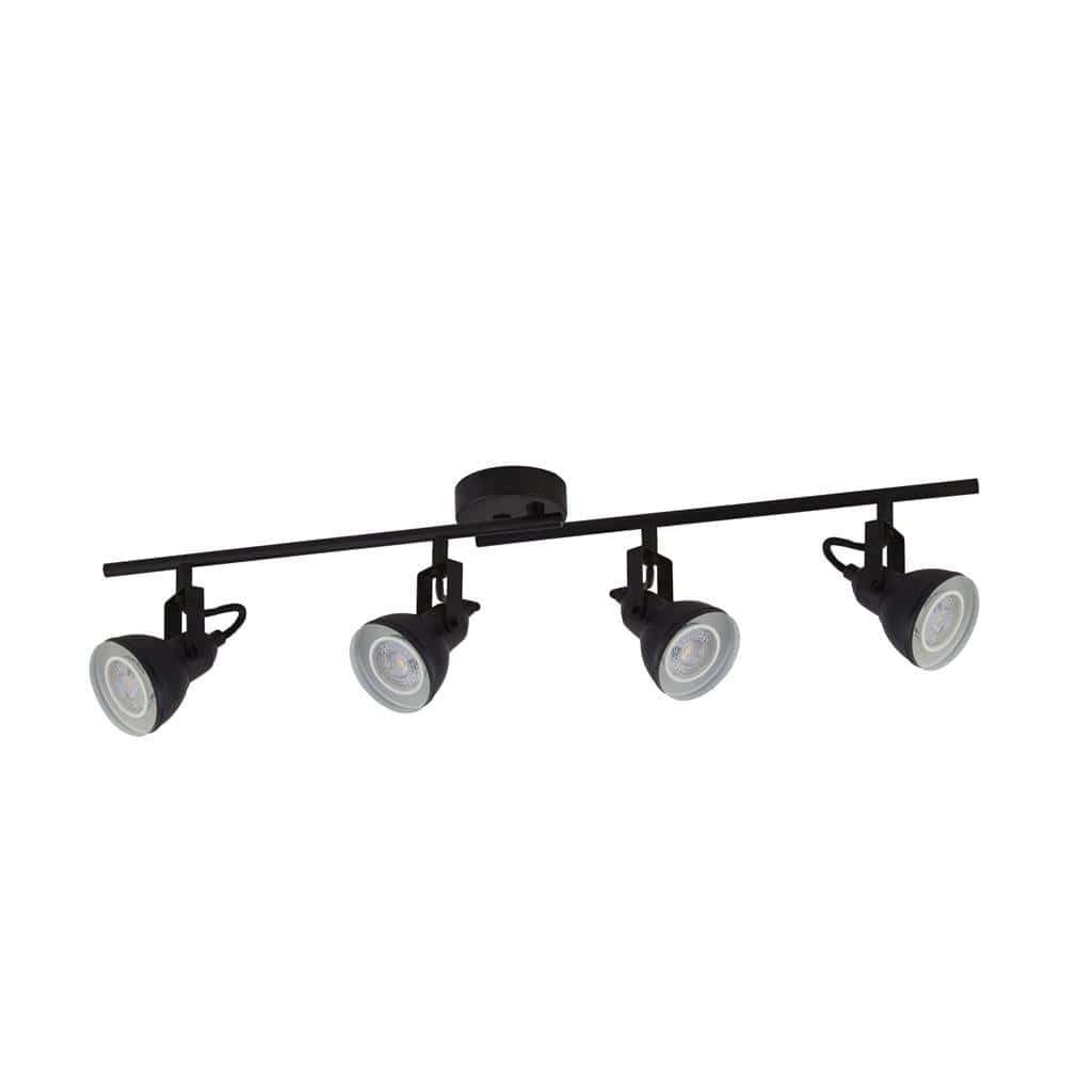 Searchlight Focus  4Lt Split Bar Spotlight  - Black Metal 1544BK