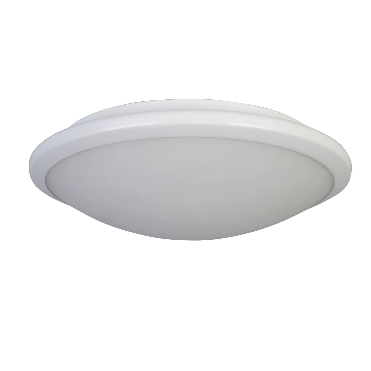 Searchlight Knutsford Flush - White & Frosted Glass 7938-30WH