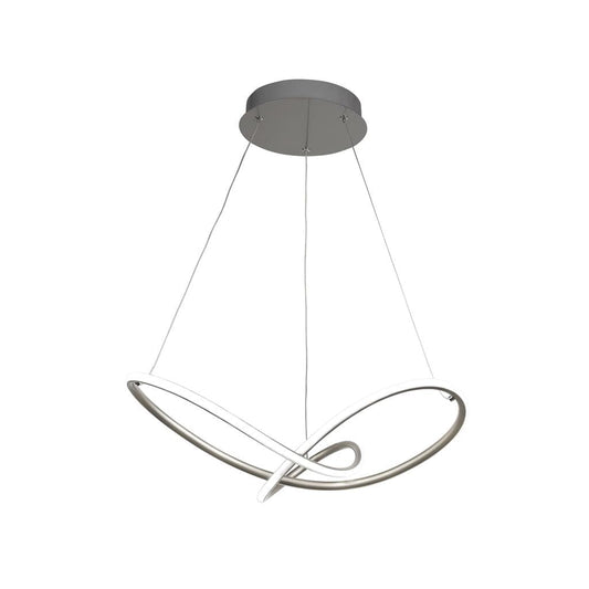 Searchlight Magic Pendant - Satin Silver Metal 4841SS