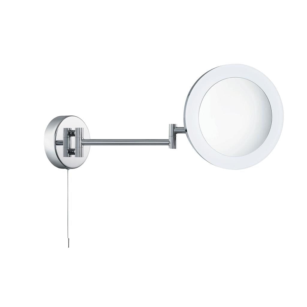 Searchlight Magnifying Bathroom Mirror  - Chrome Metal & Mirror 1456CC