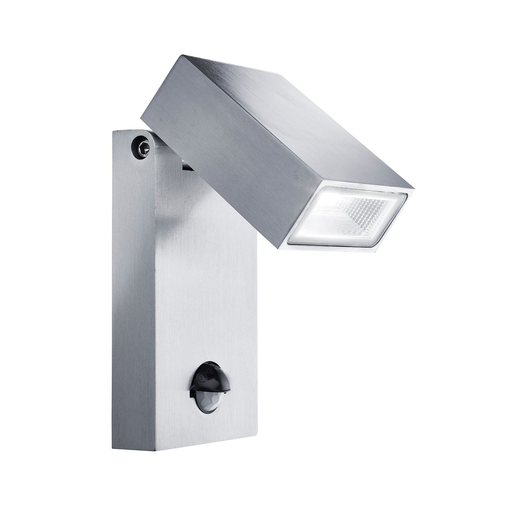 Searchlight Metro LED Outdoor Wall Light with PIR Sensor- Aluminium,IP44 7585