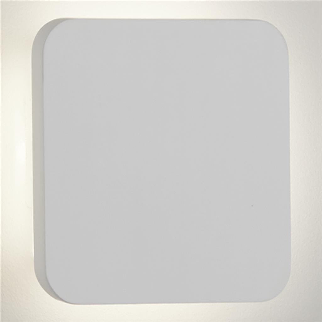 Searchlight Plaster LED Wall Light - Gypsum 8834