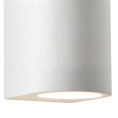 Searchlight Plaster Wall Light - Gypsum 8436